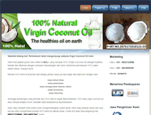 Tablet Screenshot of minyak-vco.com